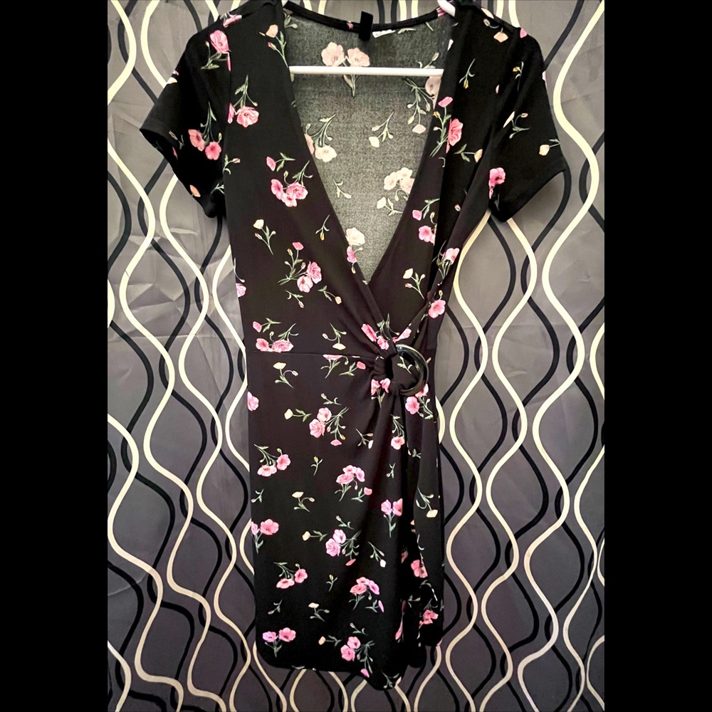 H&M Floral Wrap Dress